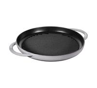 Staub Grils Pure Gril 30 cm, Rond(e), Gris graphite, Fonte
