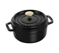 Staub La Cocotte Cocotte 12 cm, Rond(e), Noir mat, Fonte