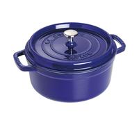 Staub La Cocotte Cocotte 22 cm, Rond(e), Bleu intense, Fonte