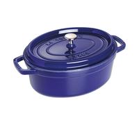 Staub La Cocotte Cocotte 29 cm, Ovale, Bleu intense, Fonte