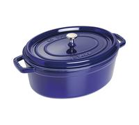 Staub La Cocotte Cocotte 31 cm, Ovale, Bleu intense, Fonte