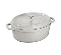 Staub La Cocotte Cocotte 33 cm, Ovale, Truffe blanche, Fonte