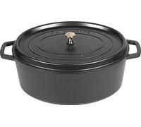 Staub Cocotte La Cocotte 41 cm ovale noir mat fonte