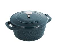 Staub La Cocotte Cocotte twister 20 cm, Rond(e), La Mer, Fonte