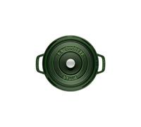 Staub La Cocotte ronde 24cm 3,8L vert basilic (40509-356-0) - Cocotte en fonte émaillée