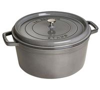 STAUB Cocotte ronde La Cocotte Staub fonte 8.4 L Gris graphite