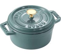 STAUB Cocotte ronde La Cocotte Staub fonte 0.25 L Bois d'eucalyptus