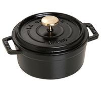 STAUB Mini Cocotte en Fonte, Ronde, Ø 12 cm, 0,25 L, Noir Mat