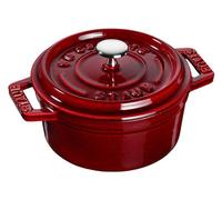 STAUB, mini cocotte, faitout en fonte, 10 cm, 0,25 L, compatible avec tous les types de plaques de cuisson, y compris l'induction