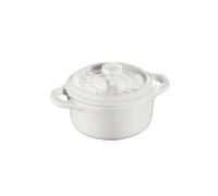 STAUB Mini-cocotte ronde Staub 0.2 l blanc