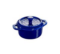 STAUB Mini-cocotte ronde Staub 0.2 l bleu