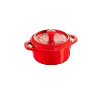 STAUB Mini-cocotte ronde Staub 0.2 l rouge
