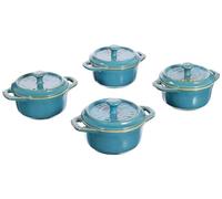 Staub Mini Cocotte Round 4 pcs. - 200 ml 40508-160-0 Antique Turquoise