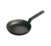 STAUB Mini Poêlette en Fonte, Ronde, Ø 12 cm, Noir Mat