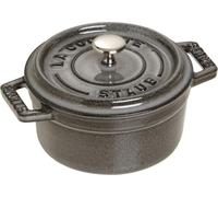 Staub Mini Round Cast Iron Pot - 250 ml Graphite