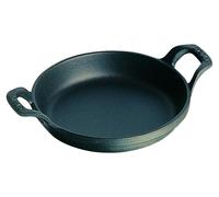 STAUB : Moule à four/Plat de service/Plat à gratin, rond avec 2 poignées, 16 cm, 0,4 L, fonte