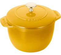 Staub Cocotte à riz La Cocotte, 16 cm, ronde en fonte, citron, 1,75 L