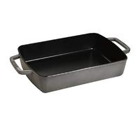STAUB Plat à Four en Fonte, Rectangulaire, 30 x 20 cm, 3,15 L, Gris Graphite