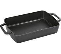 Staub Plat à four rectangulaire - 30 x 20cm - noir