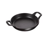 STAUB Plat à gratin rond Staub fonte Ø16 cm Noir