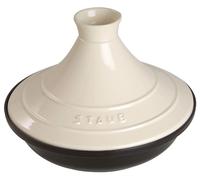 Staub Tagine en fonte noir-beige 28 cm