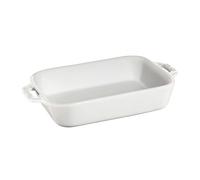 STAUB Plat de cuisson rectangulaire Staub 20 x 16 cm blanc
