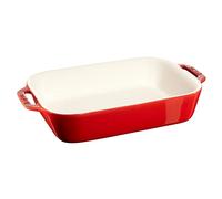 STAUB Plat de cuisson rectangulaire Staub 27 x 20 cm rouge