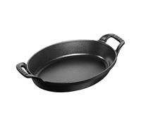 STAUB Plat à four ovale en fonte Staub 24 cm Cerise