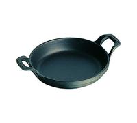 STAUB Plat Empilable en Fonte, Rond, Ø 16 cm, 0,40 L, Noir Mat