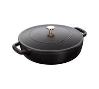 STAUB Poêle à frire en fonte Chistera Staub Ø24 cm Noir