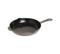 STAUB Poêle à frire Staub fonte noire avec bec verseur Ø26 cm Gris graphite