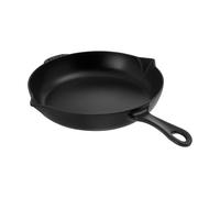 STAUB Poêle à frire Staub fonte noire avec bec verseur Ø26 cm Noir