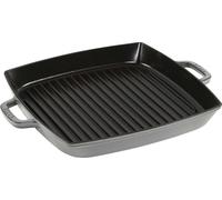 Staub Grils Gril 33 cm, Fonte, Gris graphite