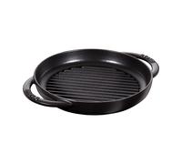 STAUB Poêle à griller Pure Staub fonte ronde noire Ø22 cm