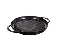 STAUB Poêle à griller Pure Staub fonte ronde noire Ø30 cm