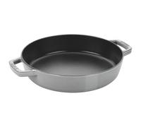 Staub Poêles en fonte Poêle avec 2 poignées 20 cm, Fonte, Gris graphite