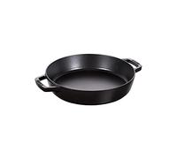 STAUB Poêle en fonte, Noir Mat, 20 cm