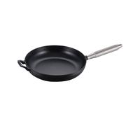 STAUB Poêle en fonte noire Buster & Punch Ø28 cm Poignée en acier