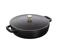 Staub Poêle à frire en fonte Chistera Ø24 cm Noir
