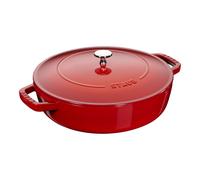 Staub Sauteuses 24 cm, Sauteuse Chistera, Cerise