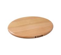 STAUB Sous-plat magnétique ovale en hêtre Staub 29 cm