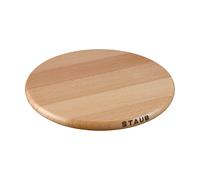 STAUB Sous-plat magnétique rond en hêtre Staub 23 cm
