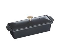 Staub Spécialités 30 x 11 cm, Terrine, Noir mat