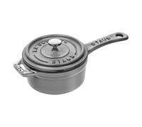 Staub Spécialités Casserolette 10 cm, Fonte, Gris graphite