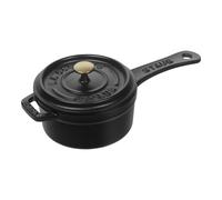 Staub Spécialités Casserolette 10 cm, Fonte, Noir mat
