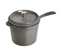 Staub Spécialités Casserolette 18 cm, Fonte, Gris graphite