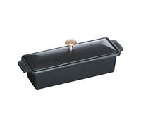 STAUB Terrine Staub plat à gratin fonte noir 30x11 cm