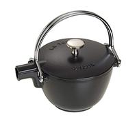 STAUB Théière en Fonte, Ø 16.5 cm, 1,15 L, Noir Mat