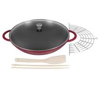STAUB Wok new Classic fonte 5,7 litres Ø37cm rouge cerise