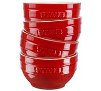 STAUB Zwilling 40508-146-0 Lot de 4 bols ronds en céramique Rouge Ø 14 cm 700 ml